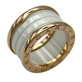 ブルガリ BVLGARI ビーゼロワンリング4バンド(M) ピンクゴールド Au750 ジュエリー【中古】