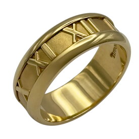 ティファニー TIFFANY＆CO アトラスリング ゴールド 750 ジュエリー【中古】