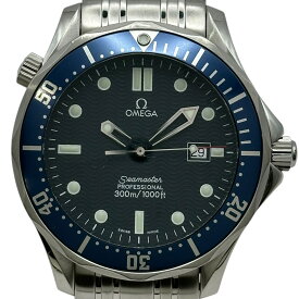 オメガ OMEGA シーマスター プロフェッショナル 300 コーアクシャルクロノメーター 2541.80 ネイビー ステンレススチール クオーツ メンズ 腕時計【中古】