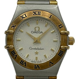 オメガ OMEGA コンステレーション ミニ 1362.30 ホワイト ゴールド/ステンレススチール クオーツ レディース 腕時計【中古】