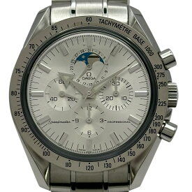 オメガ OMEGA スピードマスター プロフェッショナル ムーンフェイズ 3575.30 シルバー ステンレススチール 手巻き メンズ 腕時計【中古】