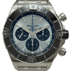 ブライトリング BREITLING スーパークロノマット B01 44 PB0136 ブルー ステンレススチール 自動巻き メンズ 腕時計【中古】