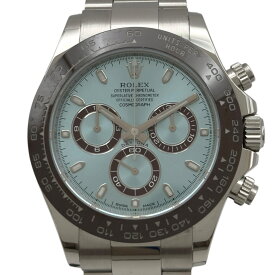 ロレックス ROLEX デイトナ 116506 アイスブルー プラチナ 自動巻き メンズ 腕時計【中古】