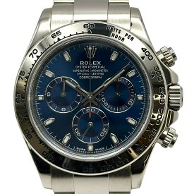 ロレックス ROLEX デイトナ 116509 ブルー ホワイトゴールド 自動巻き メンズ 腕時計【中古】
