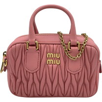 楽天市場】MIUMIU バッグ ピンクの通販