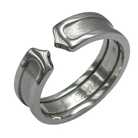 カルティエ Cartier C2リング ホワイトゴールド 750 ジュエリー【中古】