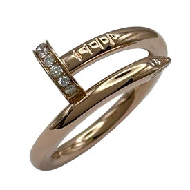 カルティエ Cartier ジュストアンクルダイヤリング ピンクゴールド Au750 ダイヤモンド ジュエリー【中古】