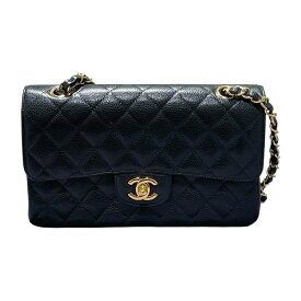 シャネル CHANEL マトラッセ23 A01113 ブラック キャビアスキン レディース ショルダーバッグ【中古】