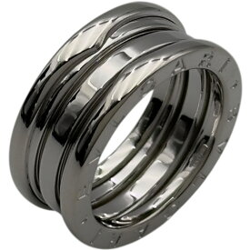 ブルガリ BVLGARI ビーゼロワンリング 3(S) ホワイトゴールド 750 ジュエリー【中古】