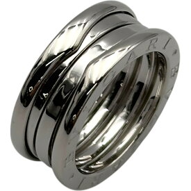 ブルガリ BVLGARI ビーゼロワンリング 3(S) ホワイトゴールド 750 ジュエリー【中古】