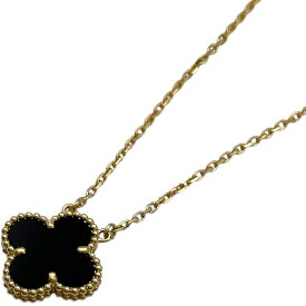 ヴァンクリーフ＆アーペル Van Cleef & Arpels ヴィンデージ アルハンブラネックレス ゴールド Au750 ジュエリー【中古】