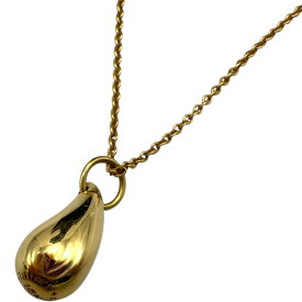 ティファニー TIFFANY＆CO ティアドロップネックレス ゴールド 18K ジュエリー【中古】