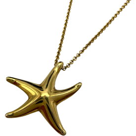 ティファニー TIFFANY＆CO スターフィッシュネックレス ゴールド 750 ジュエリー【中古】