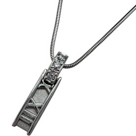 ティファニー TIFFANY＆CO アトラスバー ネックレス ホワイトゴールド 750 ジュエリー【中古】