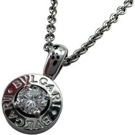 ブルガリ BVLGARI ブルガリブルガリネックレス ホワイトゴールド 750 ジュエリー【中古】