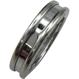 ブルガリ BVLGARI ビーゼロワンリング 1バンド(XS) ホワイトゴールド 750 ジュエリー【中古】