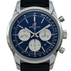 ブライトリング BREITLING トランスオーシャン クロノグラフ リミテッド AB0151 ブラック ステンレススチール メンズ 腕時計【中古】
