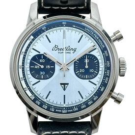ブライトリング BREITLING トップタイム トライアンフ A23311 ブルー ステンレススチール メンズ 腕時計【中古】