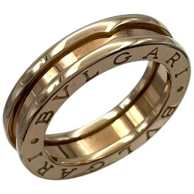 ブルガリ BVLGARI ビーゼロワンリング1バンド(XS) ピンクゴールド 750 ジュエリー【中古】