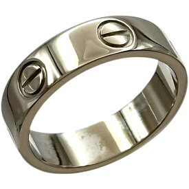 カルティエ Cartier ラブリング ホワイトゴールド 750 ジュエリー【中古】