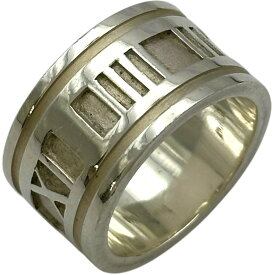 ティファニー TIFFANY＆CO アトラスワイドリング シルバー 925 ジュエリー【中古】