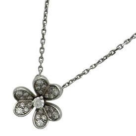 ヴァンクリーフ＆アーペル Van Cleef & Arpels フリヴォルミニネックレス ホワイトゴールド Au750/ダイヤモンド ジュエリー【中古】