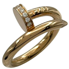 カルティエ Cartier ジュストアンクルダイヤリング ピンクゴールド Au750/ダイヤモンド ジュエリー【中古】