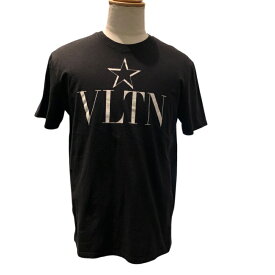 ヴァレンティノ VALENTINO スターロゴプリント半袖Tシャツ TV3MG05P638 コットン メンズ【中古】