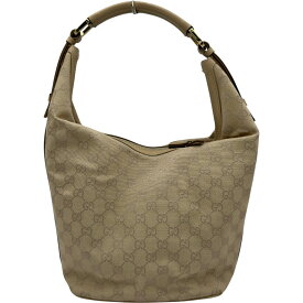 グッチ GUCCI GGキャンバス ワンショルダーバッグ 73885 ベージュ GGキャンバス レディース ショルダーバッグ【中古】
