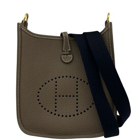 エルメス HERMES エヴリンTPM B刻 エトゥープ ゴールド金具 トリヨン レディース ショルダーバッグ【中古】