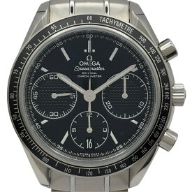 オメガ OMEGA スピードマスター レーシング コーアクシャル クロノメーター クロノグラフ 326.30.40.50.01.001 ブラック ステンレススチール メンズ 腕時計【中古】