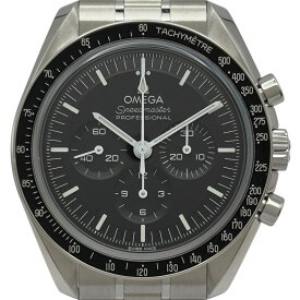 オメガ OMEGA スピードマスター ムーンウォッチ プロフェッショナル コーアクシャル 310.30.42.50.01.002 ブラック ステンレススチール メンズ 腕時計【中古】