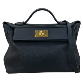エルメス HERMES サックヴァンキャトル29 D刻印 ブラック トゴ/スイフト レディース ハンドバッグ【中古】
