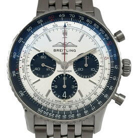 ブライトリング BREITLING ナビタイマー B01 クロノグラフ 43 AB0138 シルバー ステンレススチール 自動巻き メンズ 腕時計【中古】