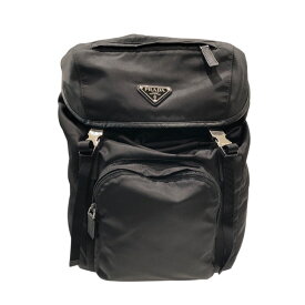 プラダ PRADA ナイロンバックパック 1BZ039 ブラック ナイロン メンズ リュック・デイパック【中古】