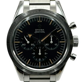 オメガ OMEGA スピードマスター '57 トリロジー クロノグラフ 311.10.39.30.01.001 ブラック ステンレススチール 手巻き メンズ 腕時計【中古】