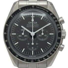オメガ OMEGA スピードマスター ムーンウォッチ プロフェッショナル コーアクシャル 310.30.42.50.01.001 ブラック ステンレススチール 手巻き メンズ 腕時計【中古】