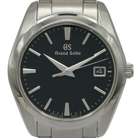 グランドセイコー Grand Seiko ヘリテージコレクション 9Fクォーツ SBGX261(9F62-0AB0) ブラック ステンレススチール クオーツ メンズ 腕時計【中古】