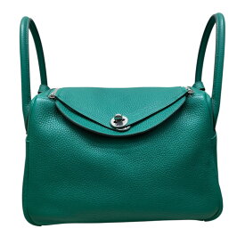 エルメス HERMES リンディ30 C刻 カクタス トリヨン レディース ハンドバッグ【中古】