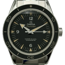 オメガ OMEGA シーマスター 300M マスターコーアクシャル クロノメーター 233.30.41.21.01.001 ブラック ステンレススチール 自動巻き メンズ 腕時計【中古】