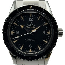 オメガ OMEGA シーマスター 300M マスターコーアクシャル クロノメーター 233.30.41.21.01.001 ブラック ステンレススチール 自動巻き メンズ 腕時計【中古】