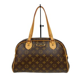 ルイ・ヴィトン LOUIS VUITTON モントルグイユPM M95565 ブラウン モノグラム・キャンバス レディース ショルダーバッグ【中古】