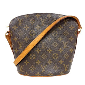 ルイ・ヴィトン LOUIS VUITTON ドルーオ M51290 ブラウン モノグラム レディース ショルダーバッグ【中古】