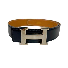 エルメス HERMES コンスタンスベルト　65cm 〇Z刻印 （1996年製） ブラック/ゴールド　ゴールド金具 ボックスカーフ レディース ベルト【中古】