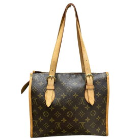 ルイ・ヴィトン LOUIS VUITTON ポパンクール・オ M40007 ブラウン PVC レディース ボストンバッグ【中古】