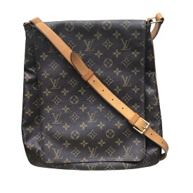 ルイ・ヴィトン LOUIS VUITTON ミュゼット M51256 ブラウン PVC レディース ショルダーバッグ【中古】