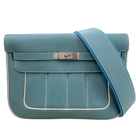 エルメス HERMES ベルリンヌ28 □R刻印 シエル・パーシュマン エバーカラー ユニセックス ショルダーバッグ【中古】