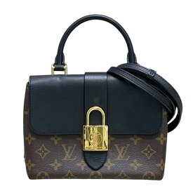 ルイ・ヴィトン LOUIS VUITTON ロッキーBB M44141 ブラック/ブラウン PVC レザー レディース ハンドバッグ【中古】