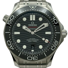 オメガ OMEGA シーマスター ダイバー 300M コーアクシャル マスタークロノメーター 210.30.42.20.01.001 ブラック ステンレススチール 自動巻き メンズ 腕時計【中古】