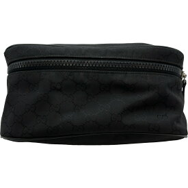 グッチ GUCCI GGナイロン ベルトバッグ 509643 ブラック GGナイロン メンズ ウエストバッグ【中古】